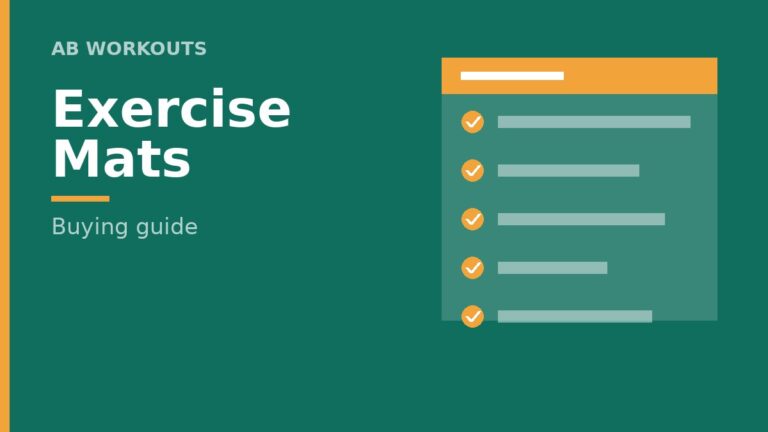 Best Exercise Mats for Ab and Core Workouts: 6 Compared